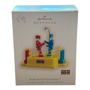 2007 Hallmark Keepsake Rock’em Sock’em Robots Christmas Tree Ornament